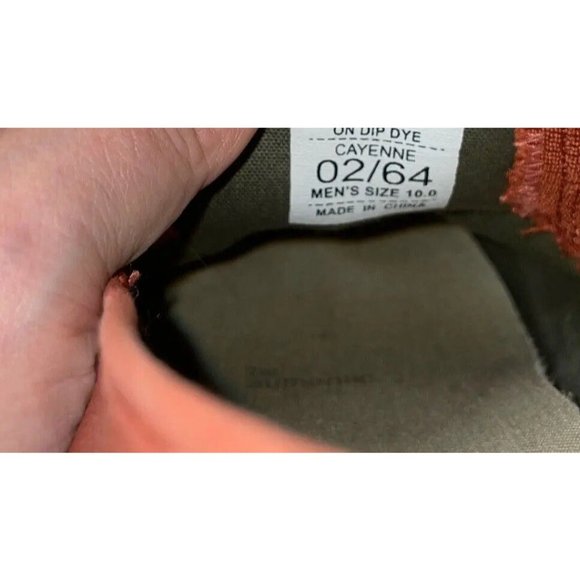 SeaVees Baja Slip On Dip Dye Mens Comfort Slip On‎ Cayenne Sneaker Shoes Sz 10 - Picture 10 of 10